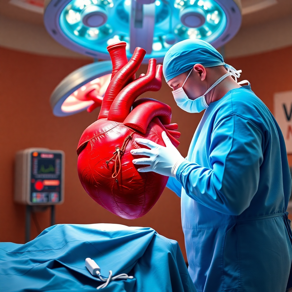 coronary artery bypass surgery, heart surgery, medical procedure