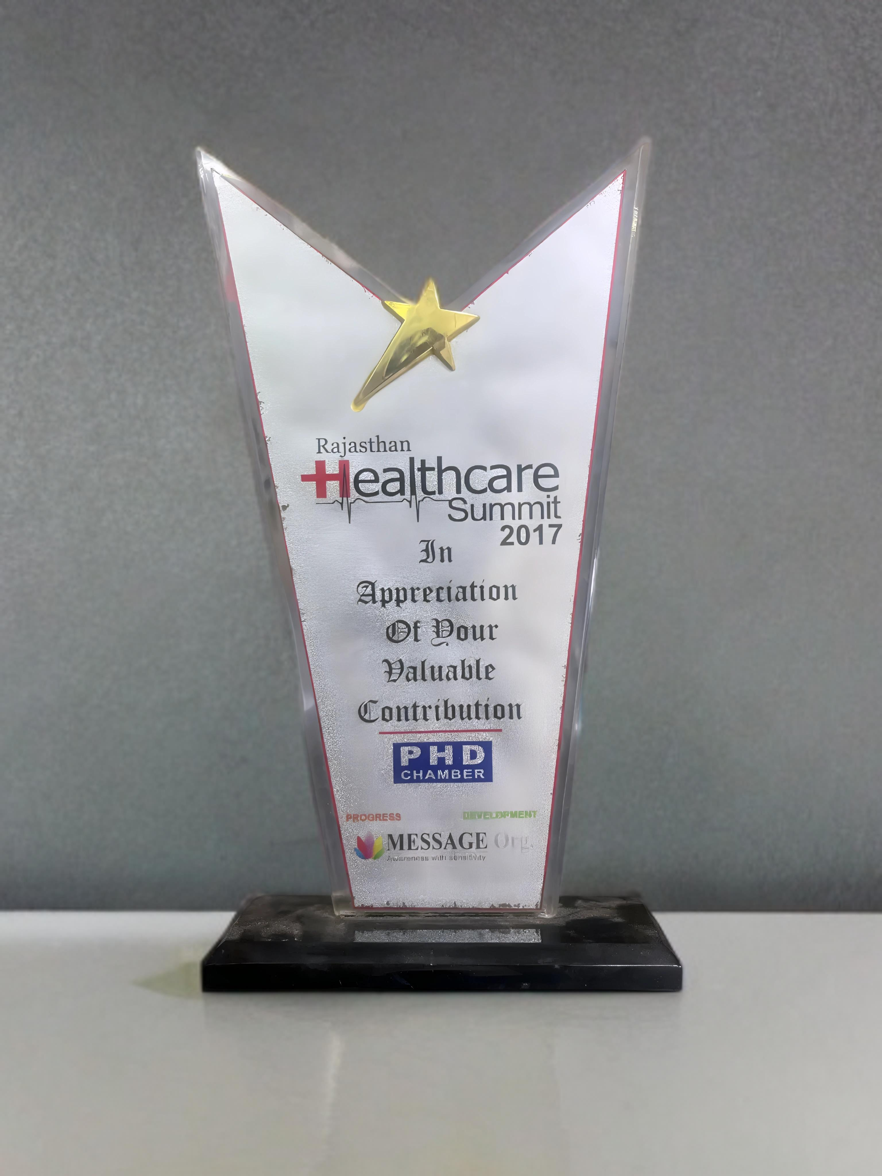 Award Certificate 2017