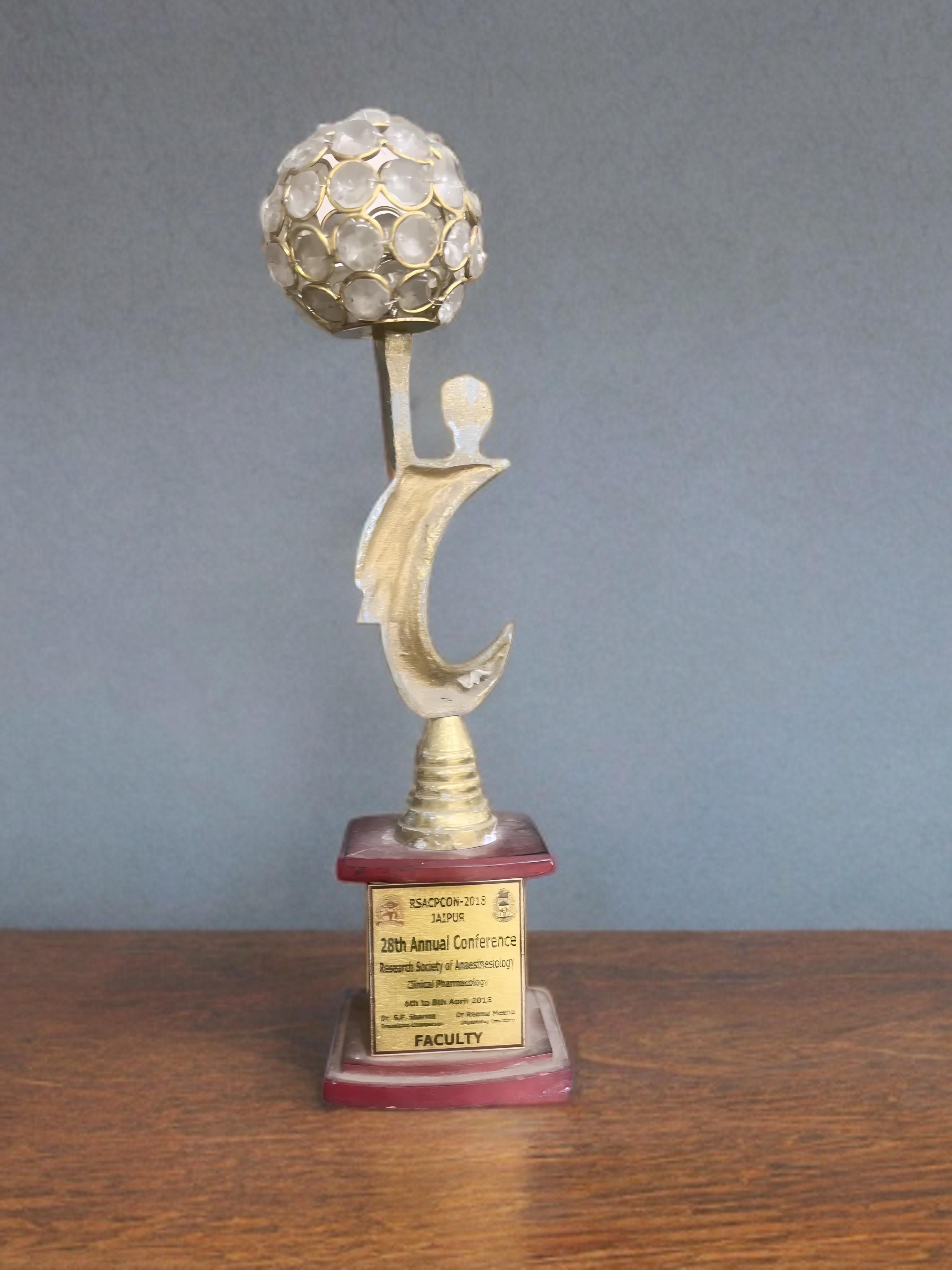 Award Certificate 2018