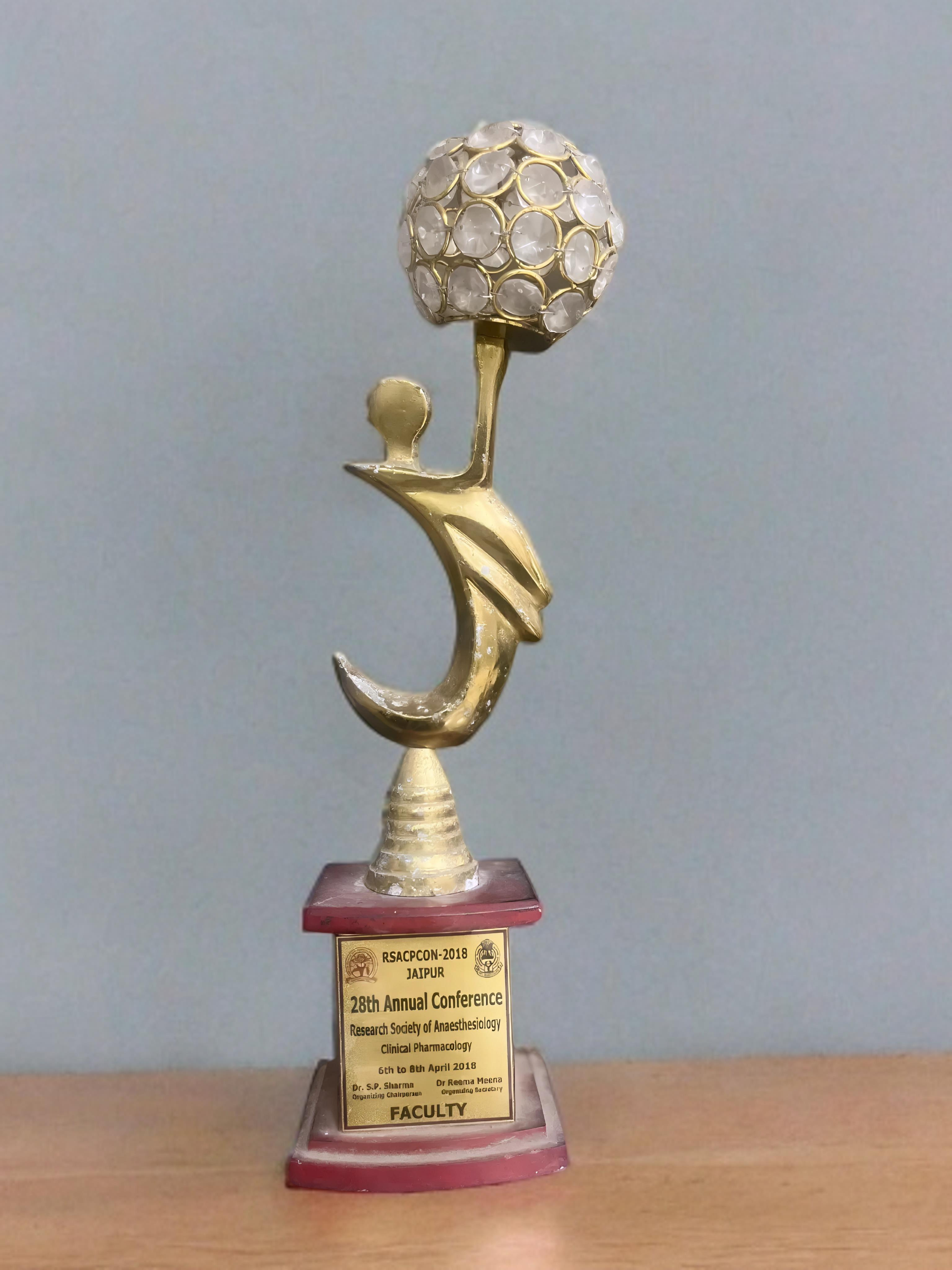 Award Certificate 2018