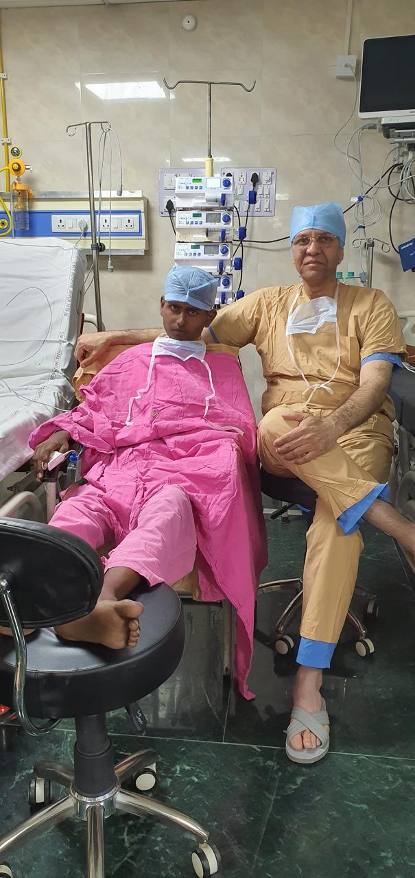 Heart Transplant surgical photo