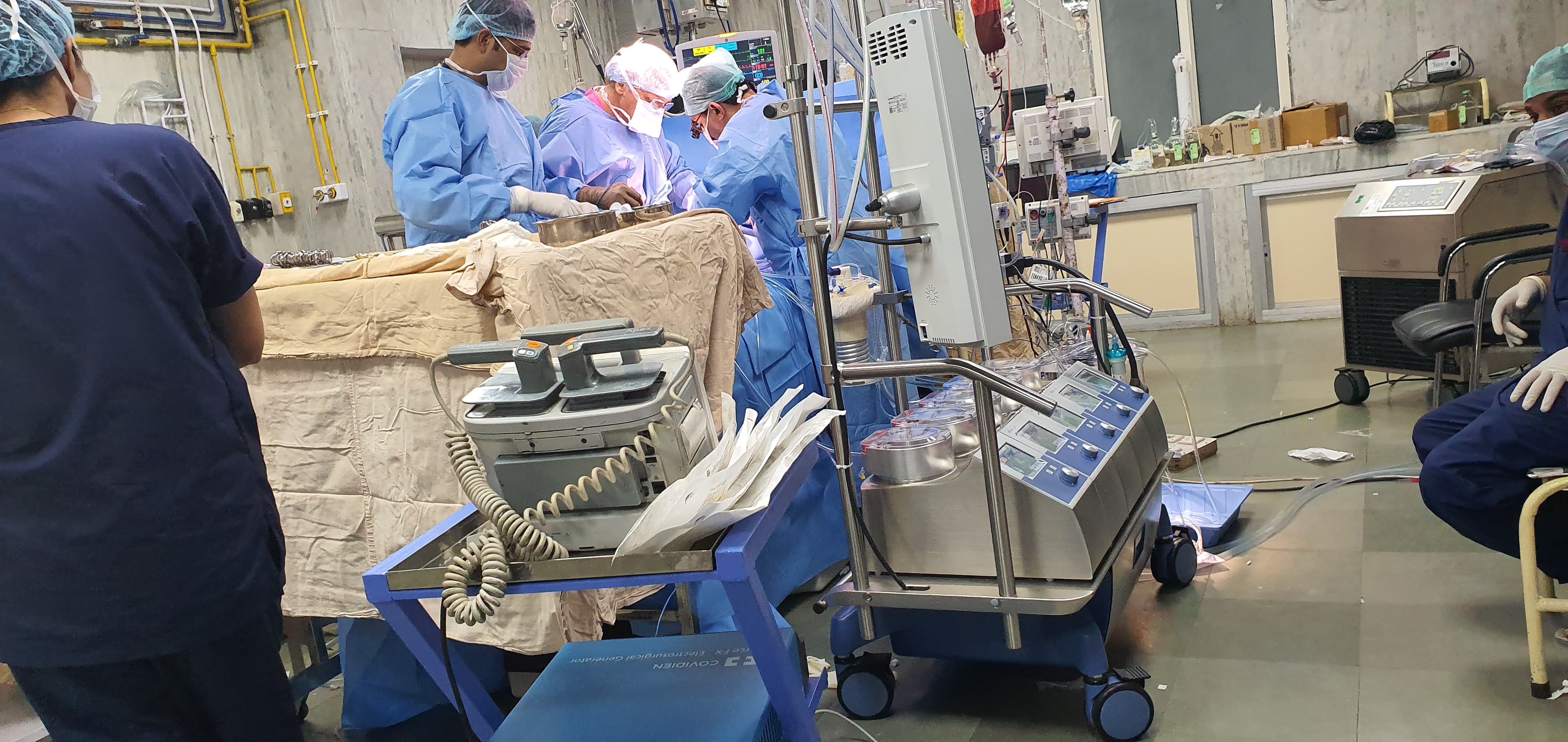 Heart Transplant surgical photo