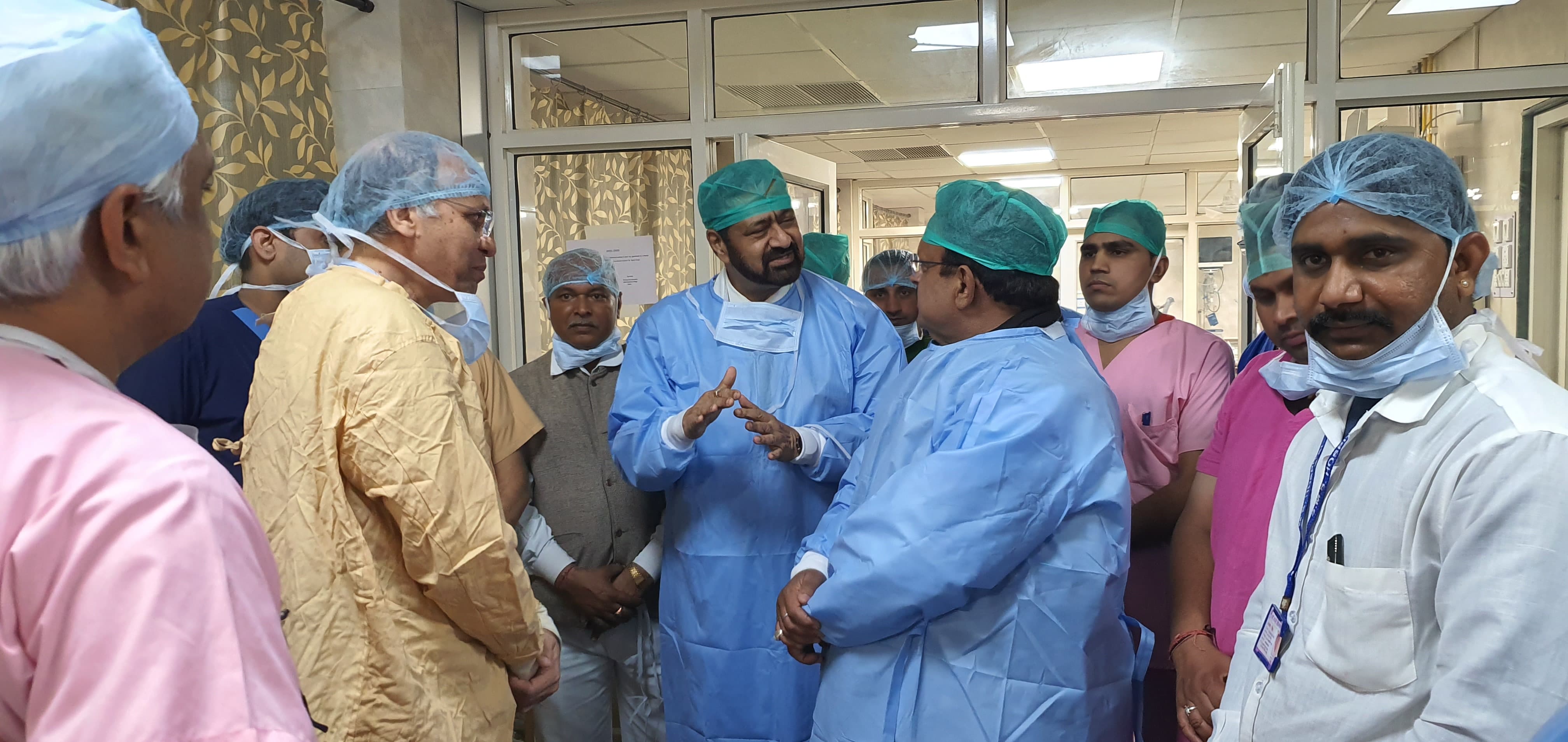 Heart Transplant surgical photo