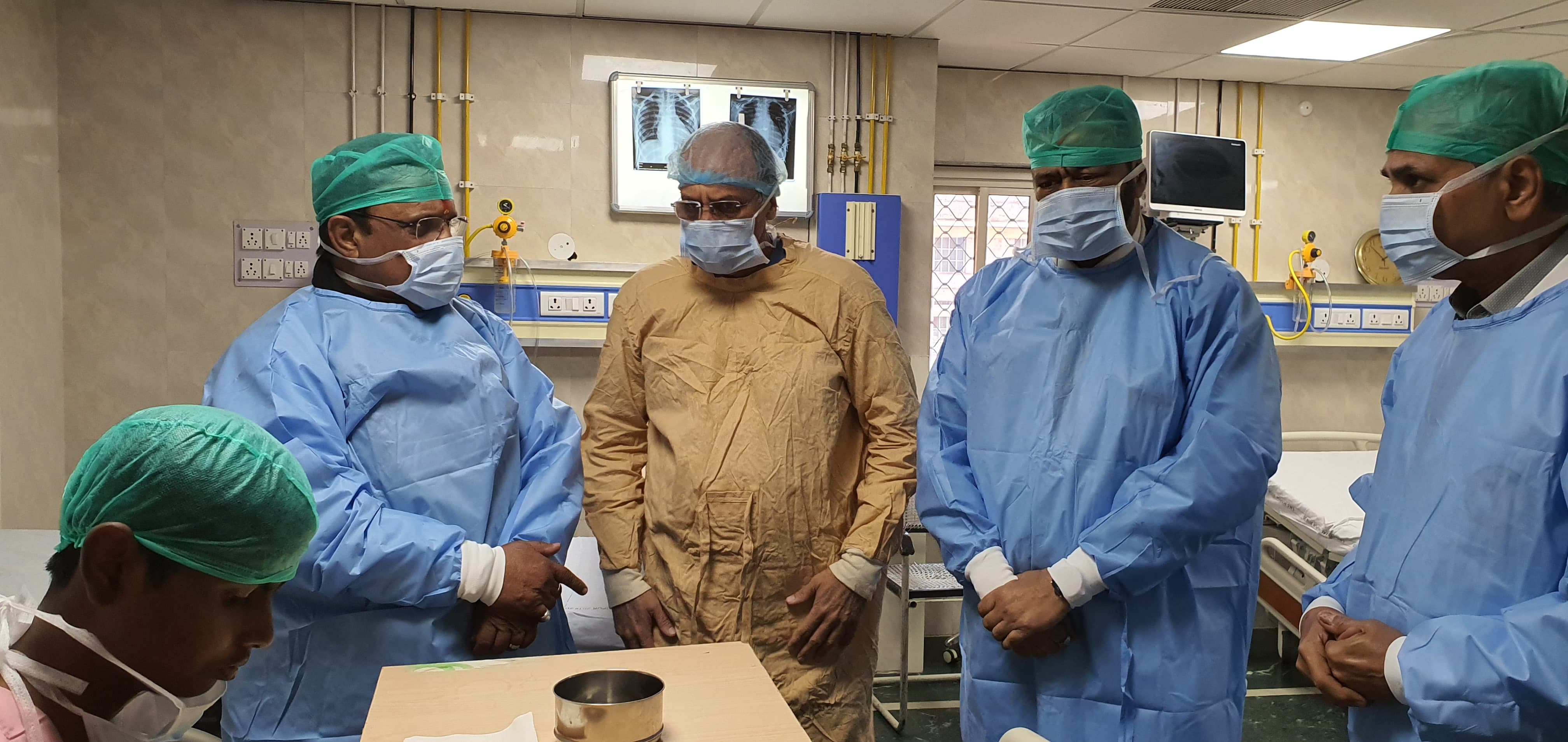 Heart Transplant surgical photo