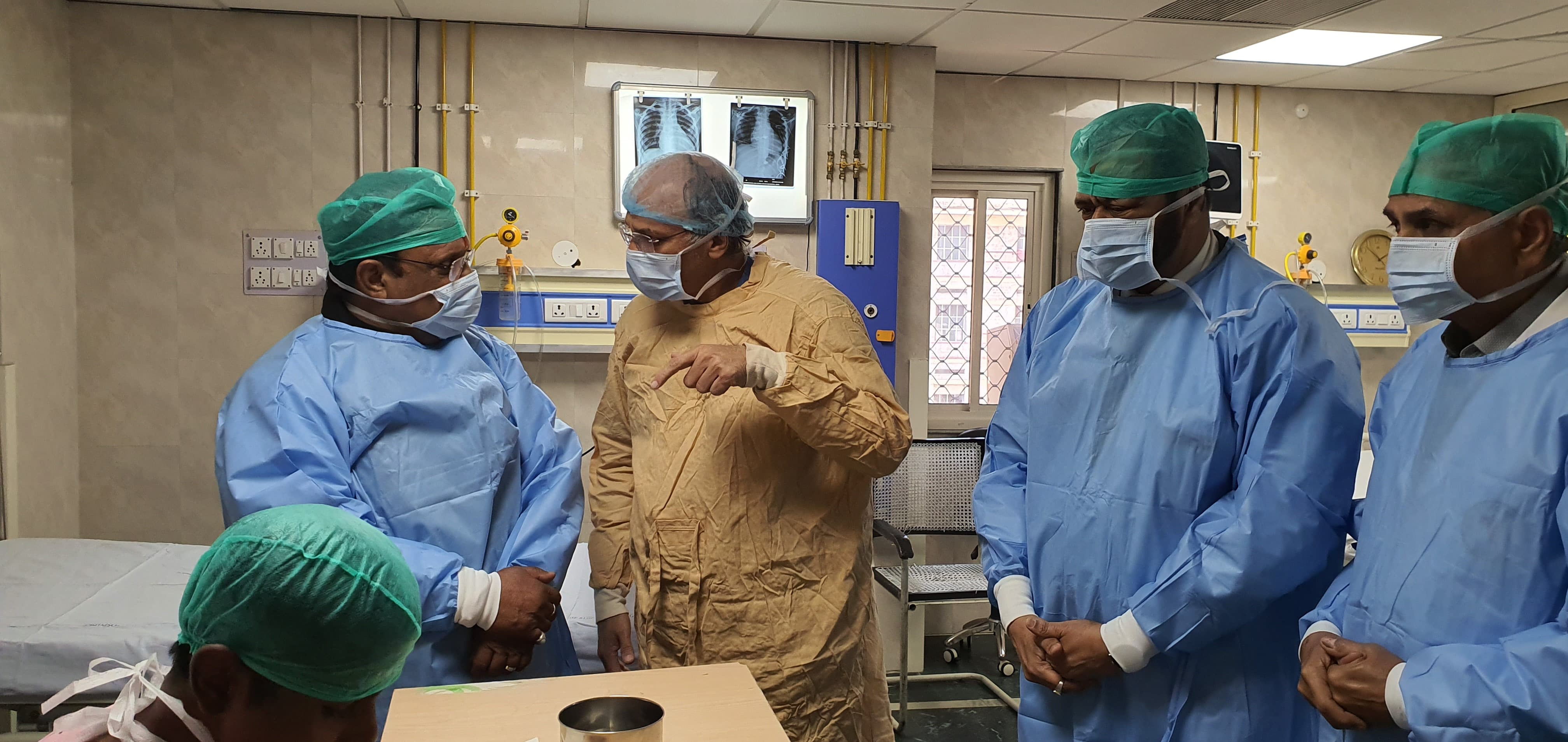 Heart Transplant surgical photo