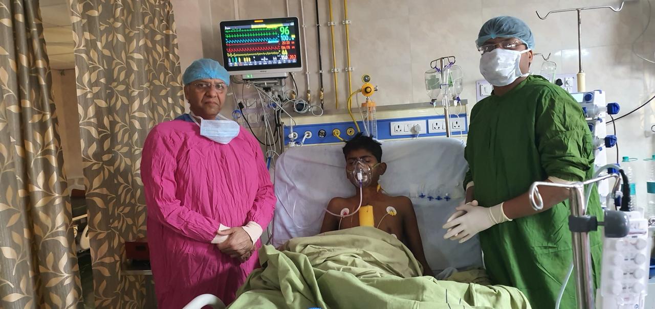 Heart Transplant surgical photo