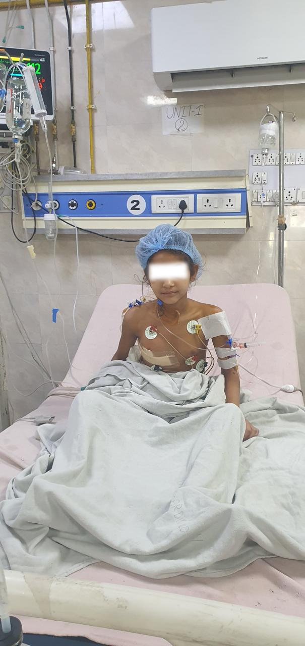 VSD - Ventricular Septal Defect surgical photo