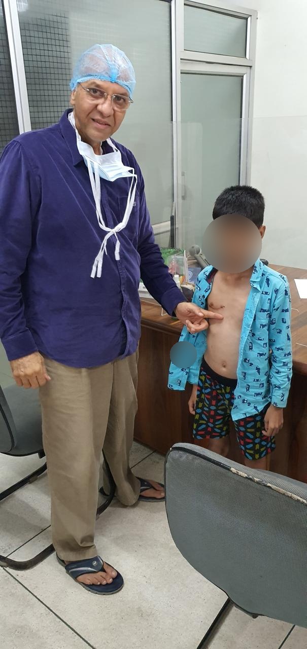 VSD - Ventricular Septal Defect surgical photo